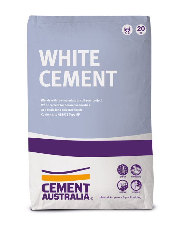 White Cement Bag 20kg - Garden Gear